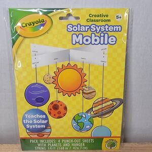 Crayola Solar System Mobile - NEW / SEALED